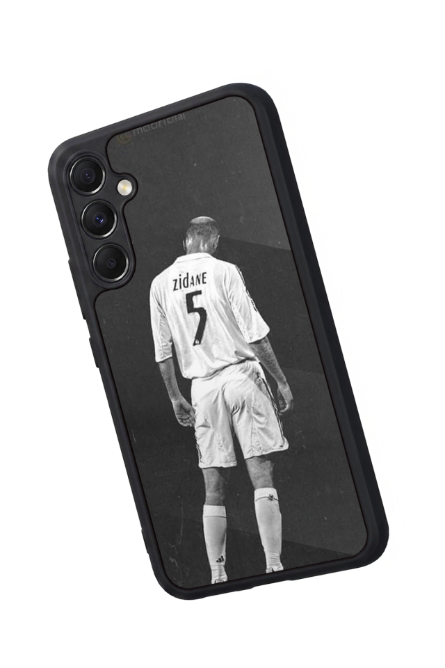 Samsung Galaxy M34 Uyumlu Zidane Tasarımlı Glossy Premium Kılıf