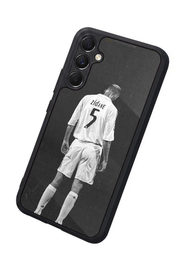 Samsung Galaxy M34 Uyumlu Zidane Tasarımlı Glossy Premium Kılıf