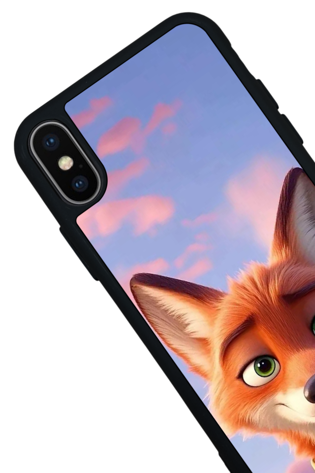 iPhone X/ XS Uyumlu Zootropolis Tasarımlı Glossy Premium Kılıf