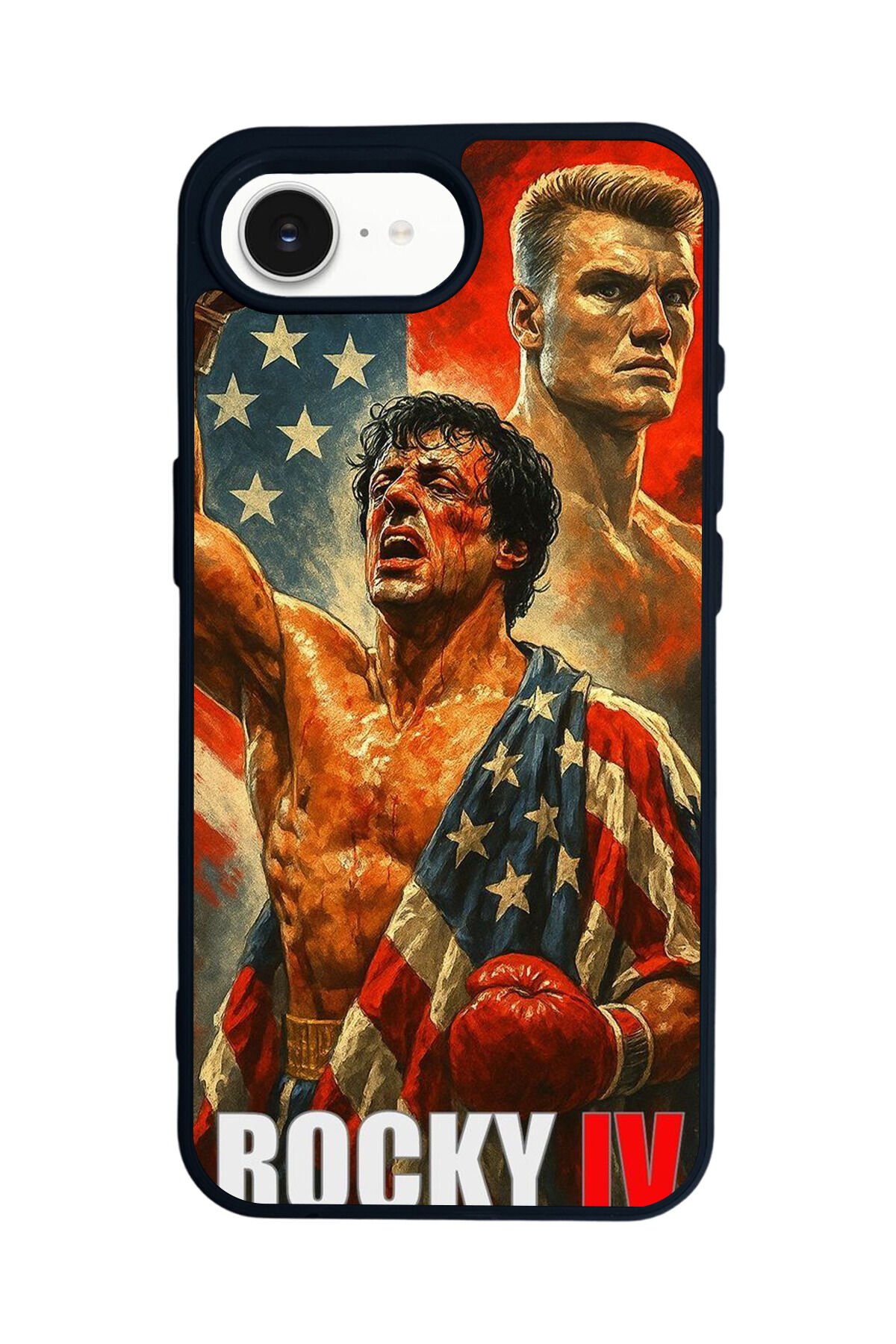 iPhone 16E Uyumlu Rocky Tasarımlı Glossy Premium Kılıf