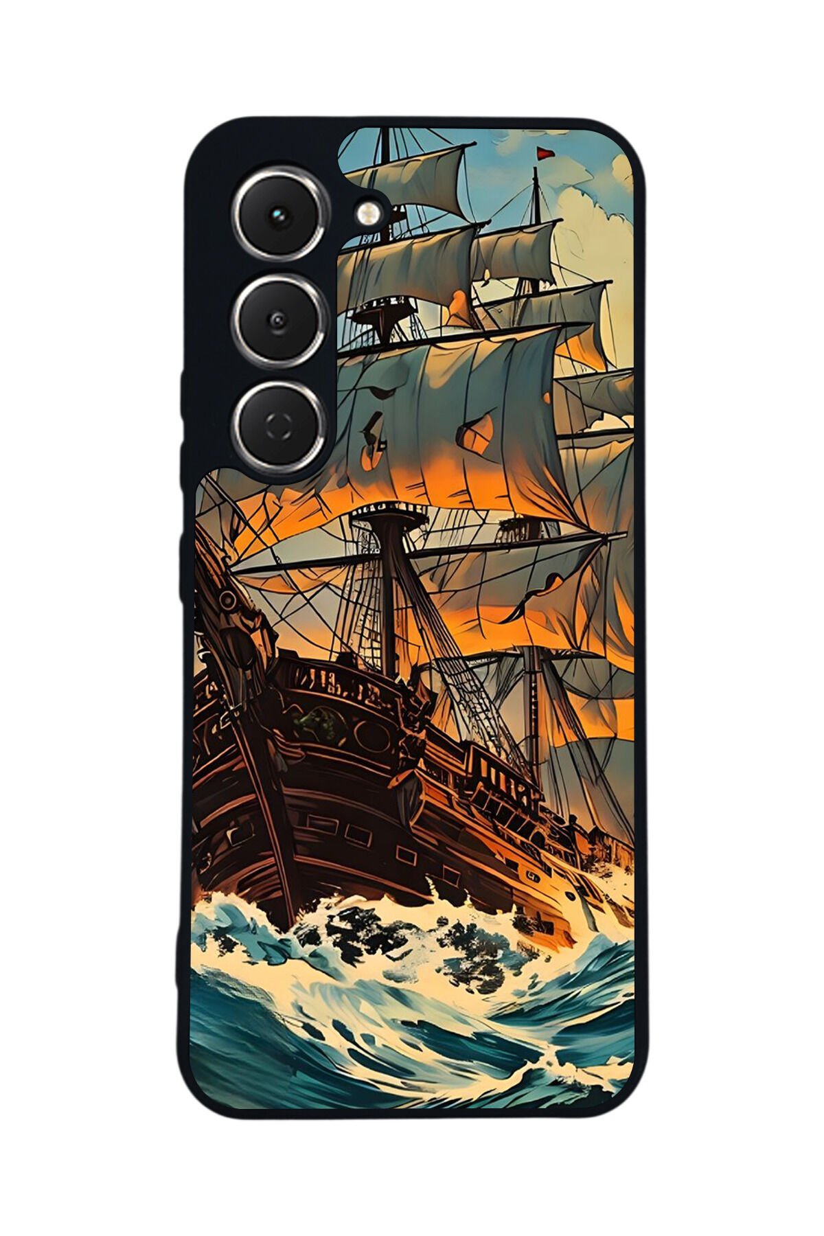 Tecno Spark 40 Pro Uyumlu Korsan Tasarımlı Glossy Premium Kılıf