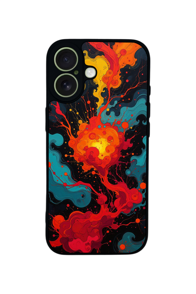 iPhone 17 Uyumlu Abstract Tasarımlı Glossy Premium Kılıf
