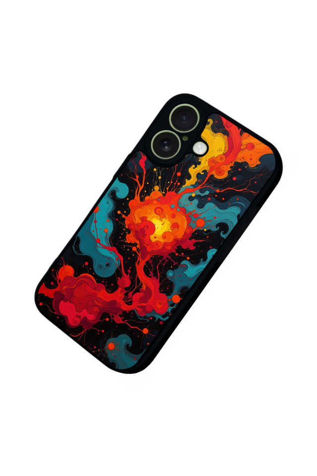 iPhone 17 Uyumlu Abstract Tasarımlı Glossy Premium Kılıf