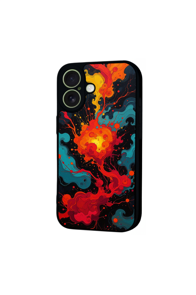 iPhone 17 Uyumlu Abstract Tasarımlı Glossy Premium Kılıf