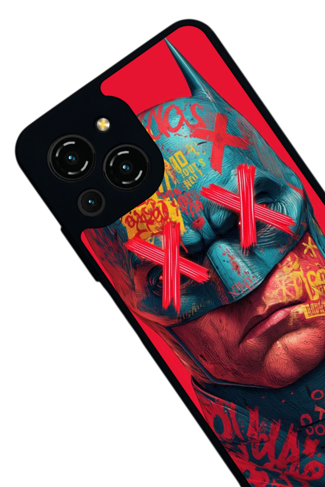 Reeder S23 Pro Max Uyumlu Batman Tasarımlı Glossy Premium Kılıf