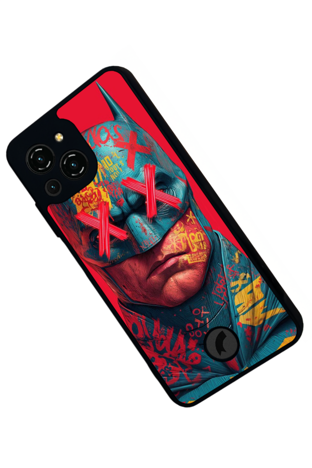 Reeder S23 Pro Max Uyumlu Batman Tasarımlı Glossy Premium Kılıf