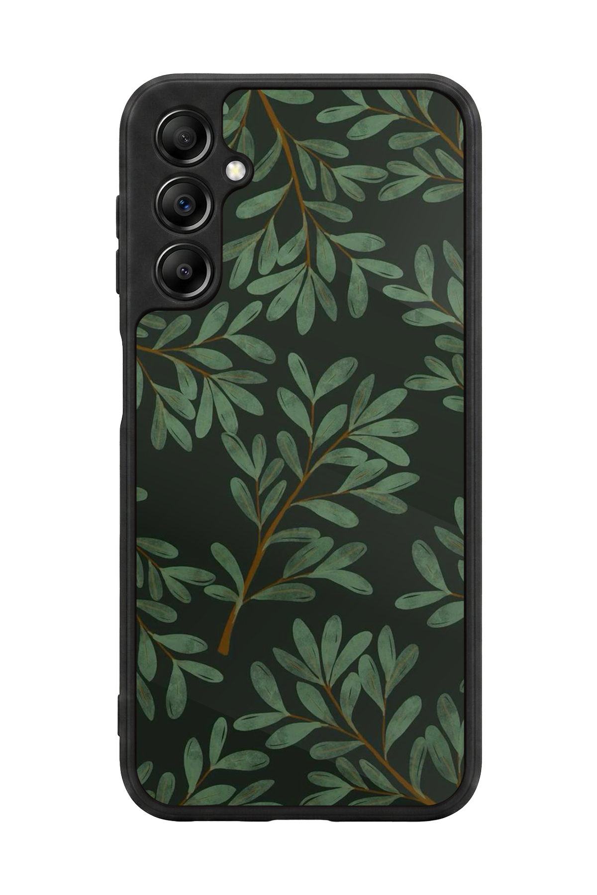 Samsung Galaxy A14 Uyumlu Botanik Tasarımlı Glossy Premium Kılıf