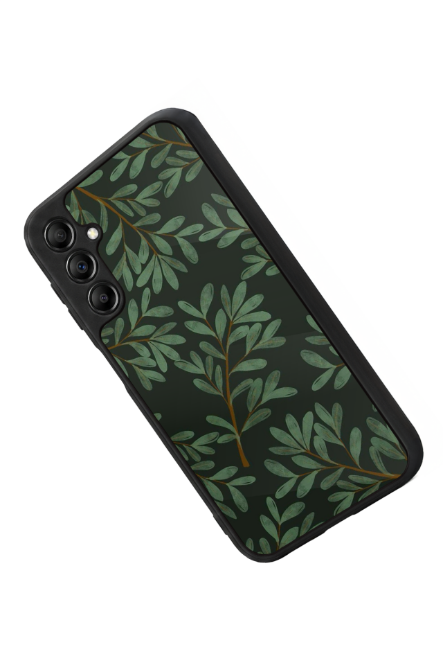 Samsung Galaxy A14 Uyumlu Botanik Tasarımlı Glossy Premium Kılıf