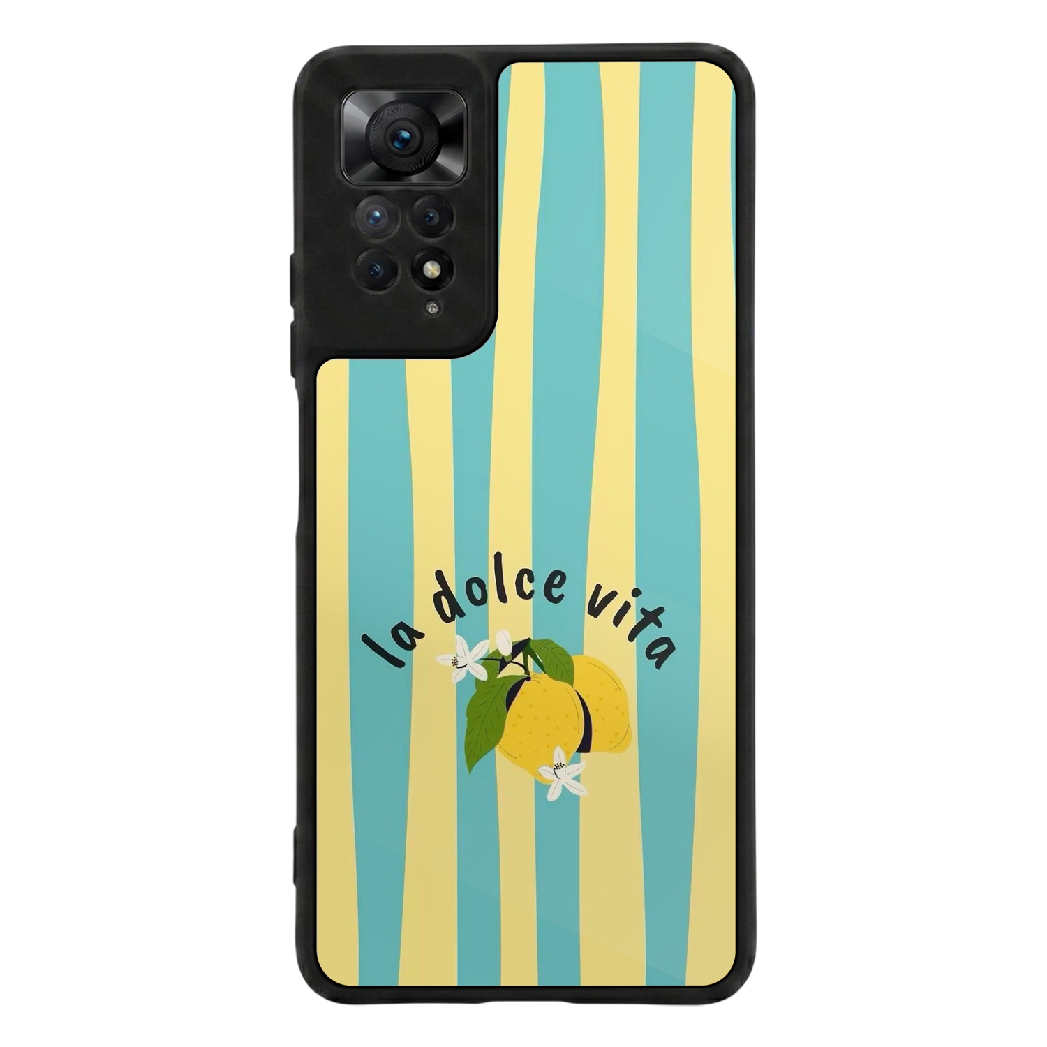 Xiaomi Redmi Note 12 Pro Uyumlu Limon Tasarımlı Glossy Premium Kılıf