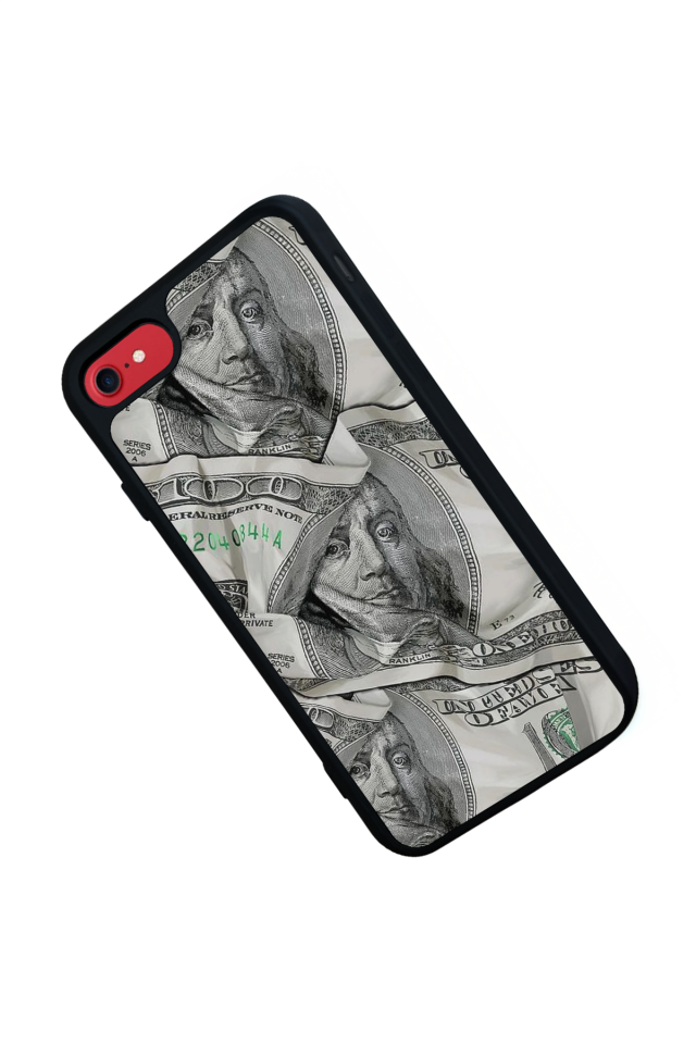 iPhone 8 Uyumlu Money Para Tasarımlı Glossy Premium Kılıf