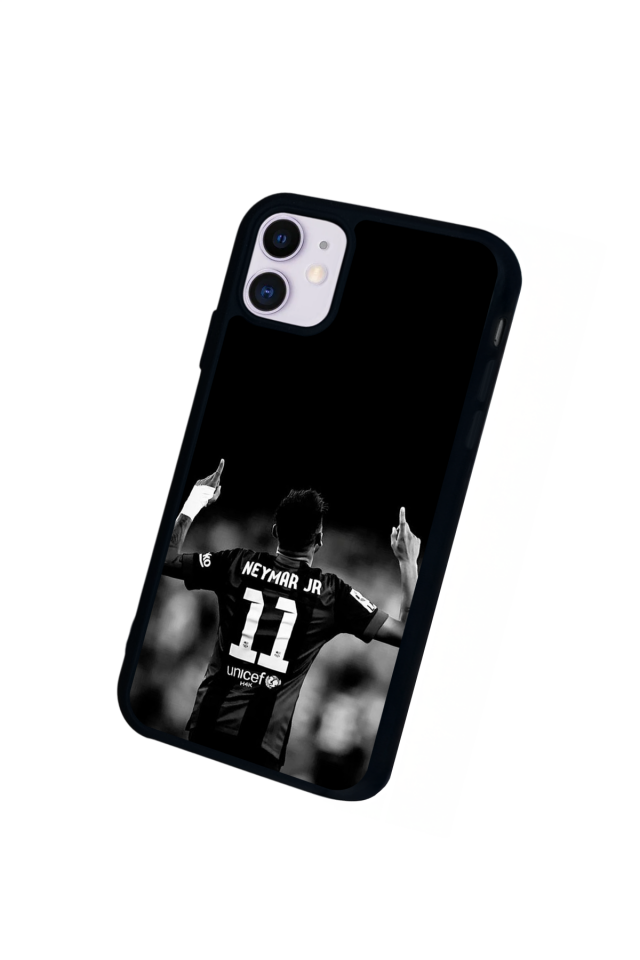 iPhone 11 Uyumlu Neymar Tasarımlı Glossy Premium Kılıf