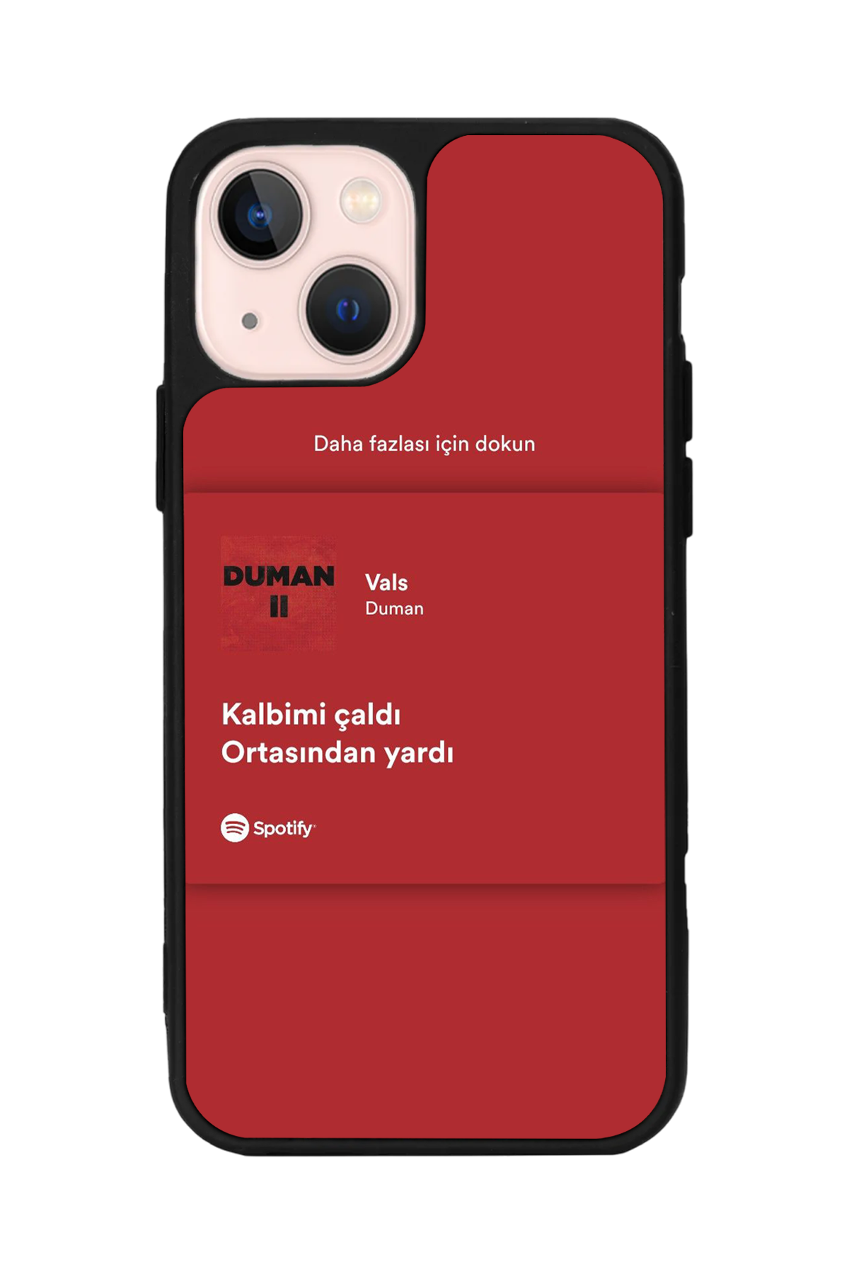 iPhone 14 Plus Uyumlu Sarki Sozleri Tasarımlı Glossy Premium Kılıf