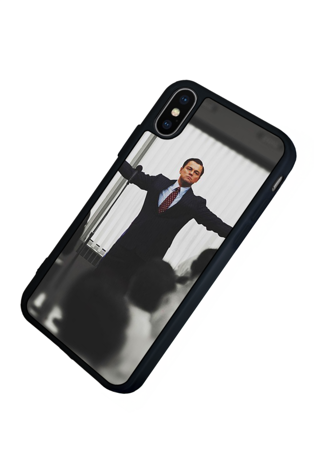 iPhone X/ XS Uyumlu TheWolf Tasarımlı Glossy Premium Kılıf