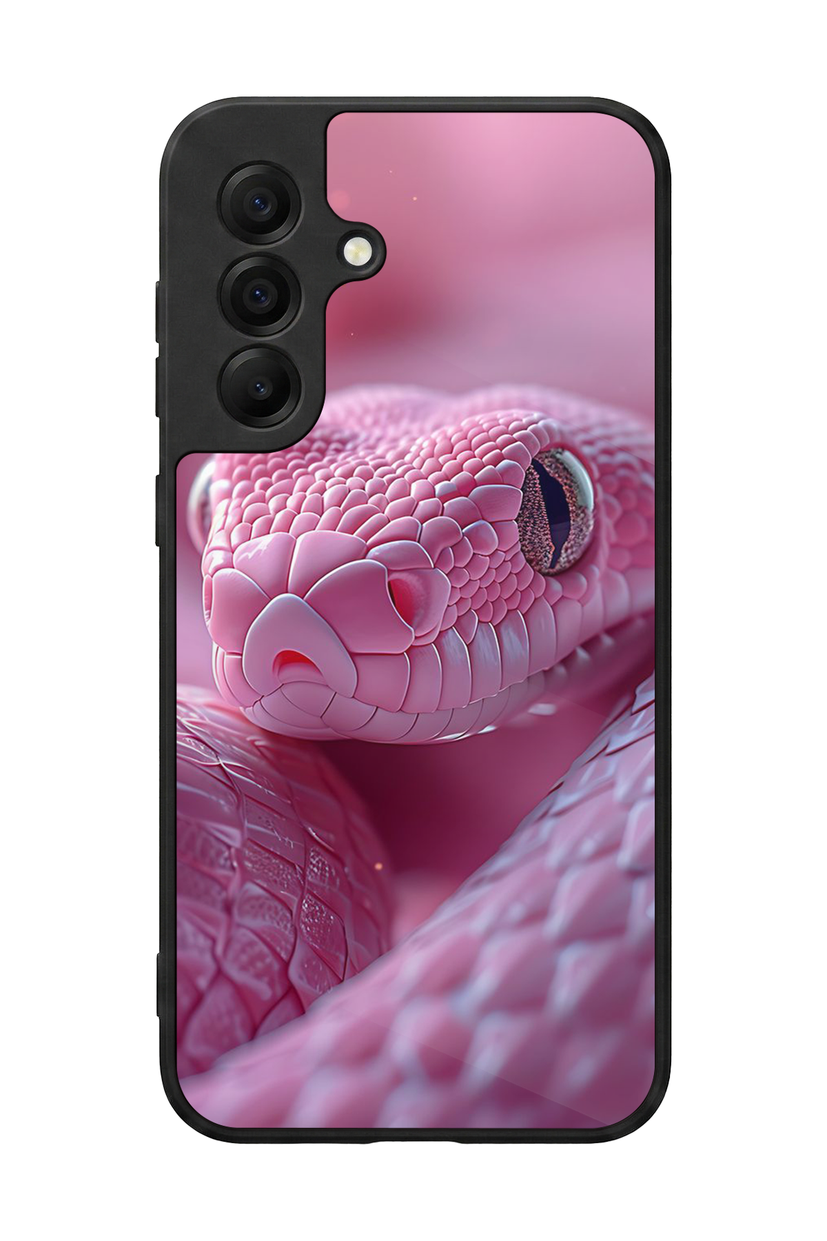 Samsung Galaxy A17 Uyumlu Yılan Tasarımlı Glossy Premium Kılıf