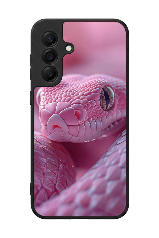 Samsung Galaxy A17 Uyumlu Yılan Tasarımlı Glossy Premium Kılıf