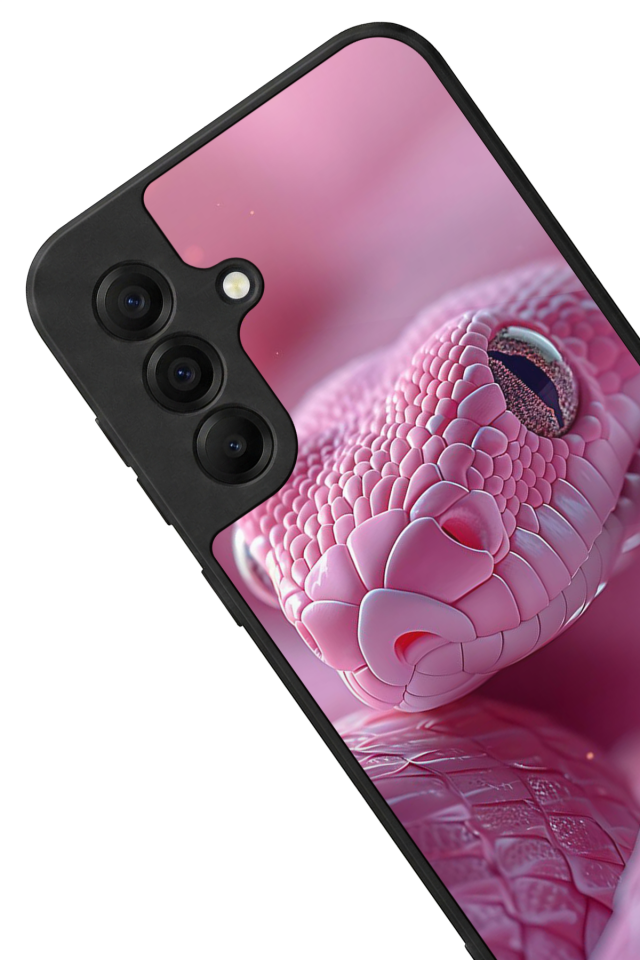 Samsung Galaxy A17 Uyumlu Yılan Tasarımlı Glossy Premium Kılıf