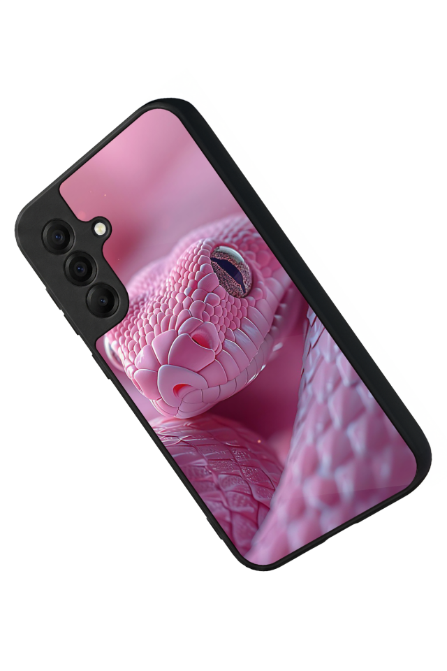 Samsung Galaxy A17 Uyumlu Yılan Tasarımlı Glossy Premium Kılıf