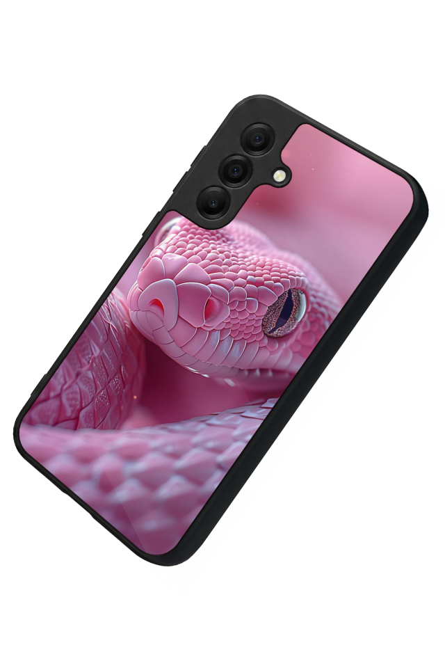 Samsung Galaxy A17 Uyumlu Yılan Tasarımlı Glossy Premium Kılıf