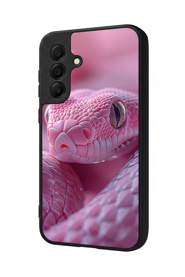 Samsung Galaxy A17 Uyumlu Yılan Tasarımlı Glossy Premium Kılıf