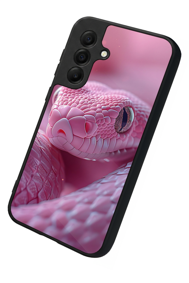 Samsung Galaxy A17 Uyumlu Yılan Tasarımlı Glossy Premium Kılıf