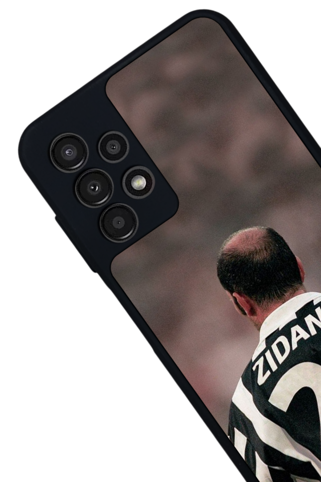 Samsung Galaxy A13 Uyumlu Zidane Tasarımlı Glossy Premium Kılıf