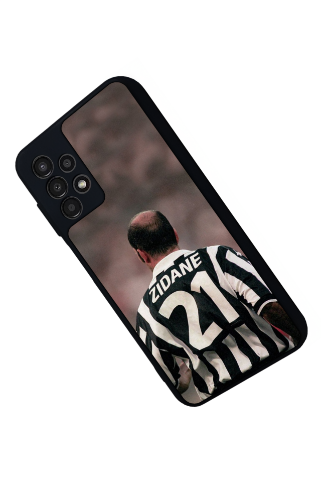 Samsung Galaxy A13 Uyumlu Zidane Tasarımlı Glossy Premium Kılıf