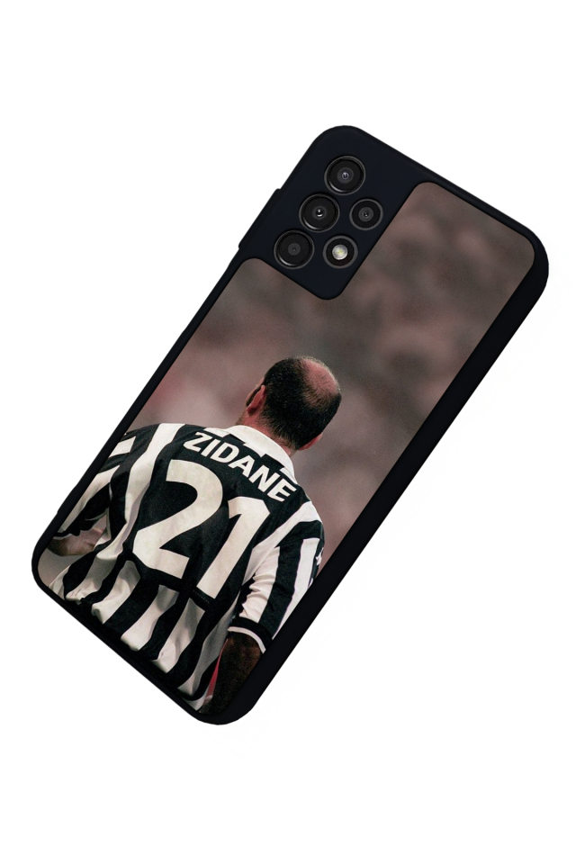Samsung Galaxy A13 Uyumlu Zidane Tasarımlı Glossy Premium Kılıf