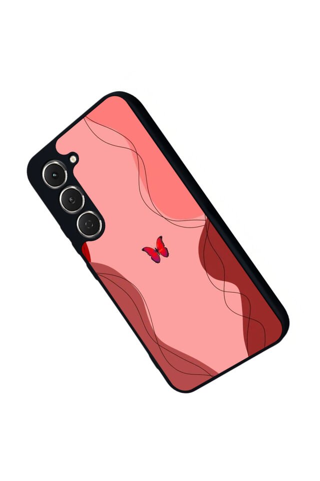 Tecno Spark 40 Pro Uyumlu Kelebek Tasarımlı Glossy Premium Kılıf