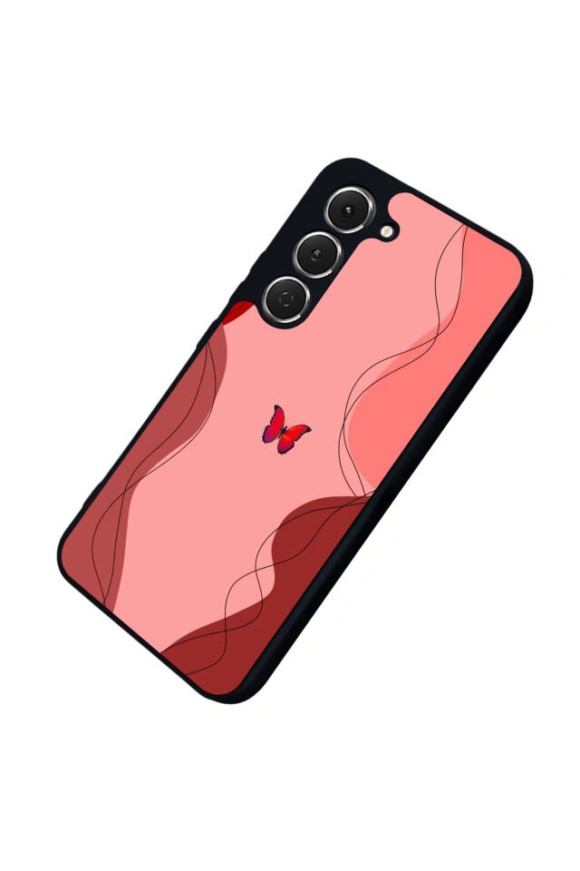 Tecno Spark 40 Pro Uyumlu Kelebek Tasarımlı Glossy Premium Kılıf