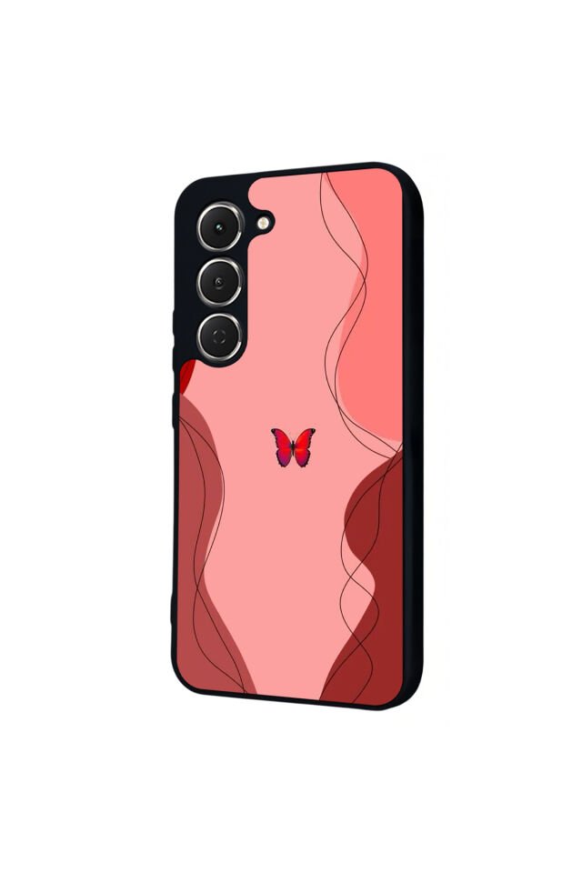 Tecno Spark 40 Pro Uyumlu Kelebek Tasarımlı Glossy Premium Kılıf