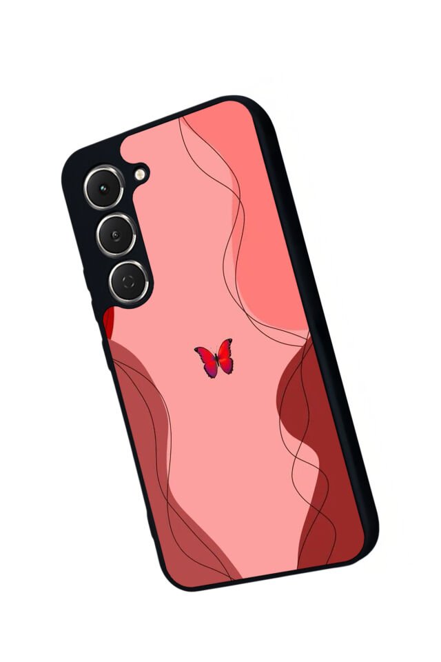 Tecno Spark 40 Pro Uyumlu Kelebek Tasarımlı Glossy Premium Kılıf