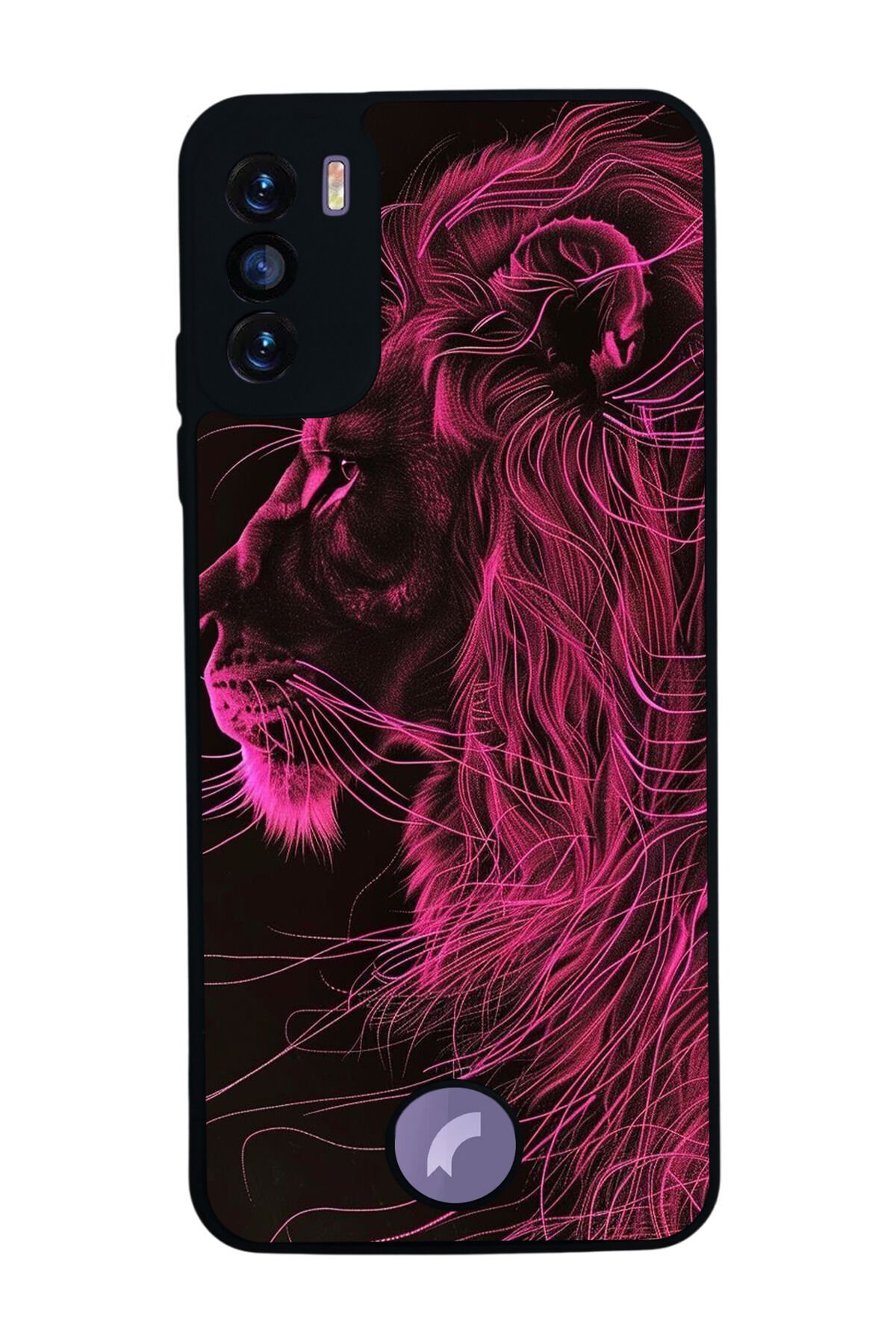 Reeder S19 Max Pro S Uyumlu Aslan Tasarımlı Glossy Premium Kılıf