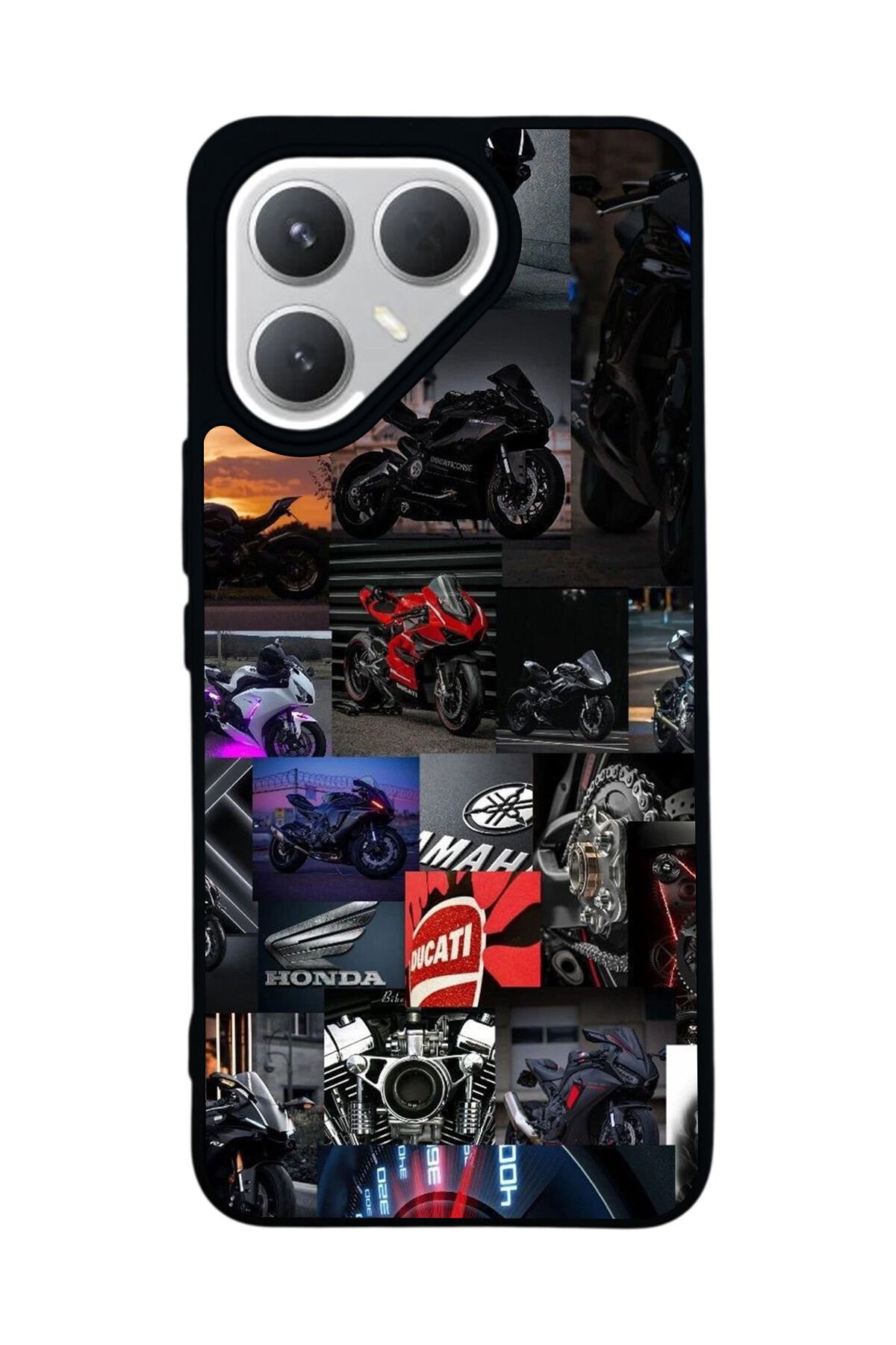 Tecno Pova 7 Pro Mat Uyumlu Siyah Kılıf – Yumuşak Silikon, Koruyucu, Şok Emici Kapak