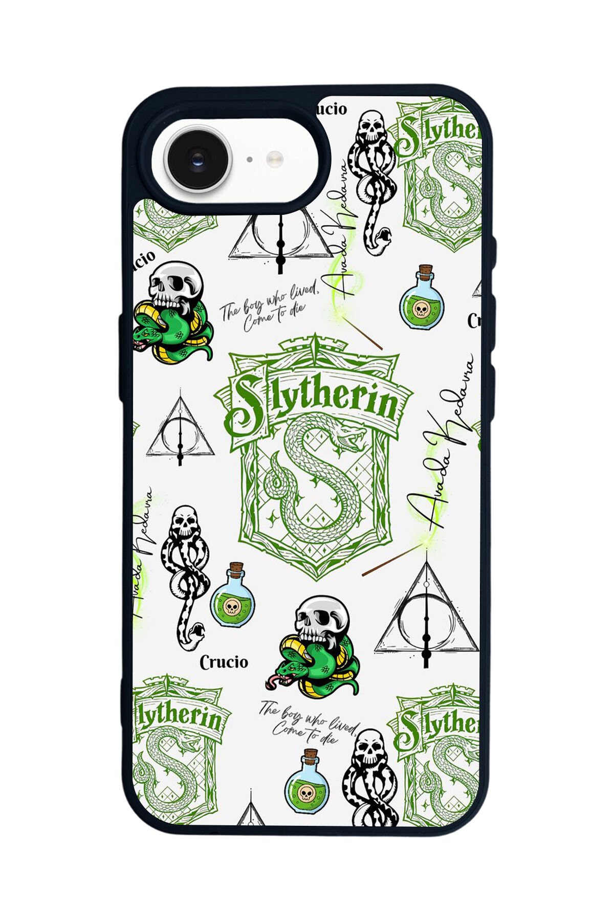iPhone 16E Uyumlu HarryPotter Tasarımlı Glossy Premium Kılıf