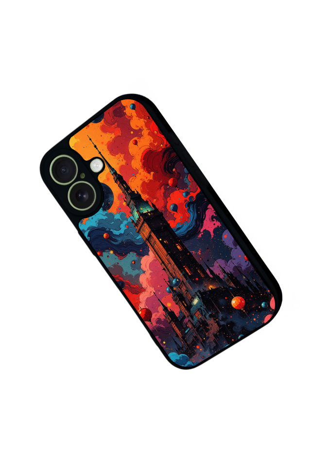 iPhone 17 Uyumlu Abstract Tasarımlı Glossy Premium Kılıf
