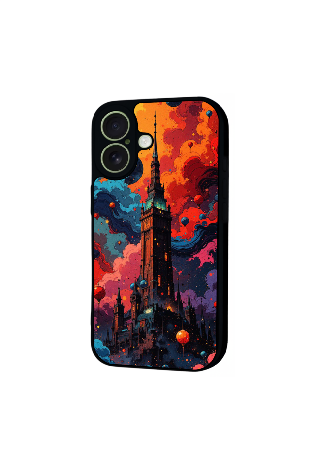 iPhone 17 Uyumlu Abstract Tasarımlı Glossy Premium Kılıf