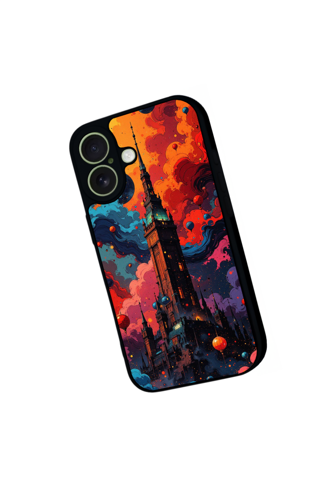 iPhone 17 Uyumlu Abstract Tasarımlı Glossy Premium Kılıf