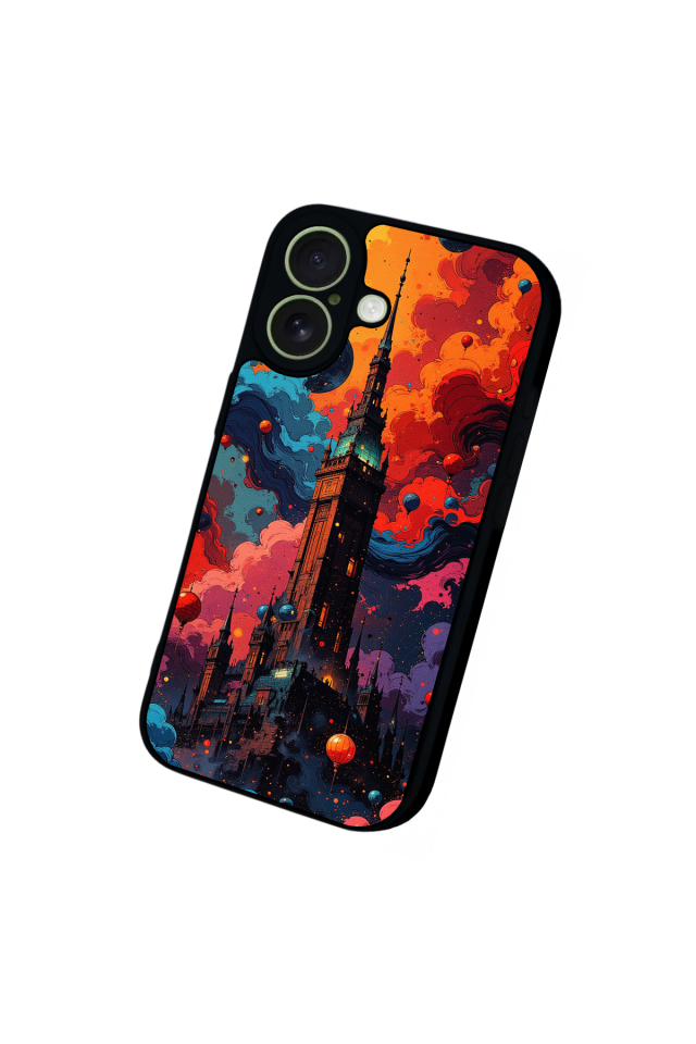 iPhone 17 Uyumlu Abstract Tasarımlı Glossy Premium Kılıf