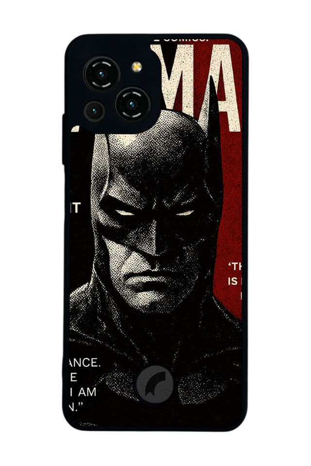 Reeder S23 Pro Max Uyumlu Batman Tasarımlı Glossy Premium Kılıf