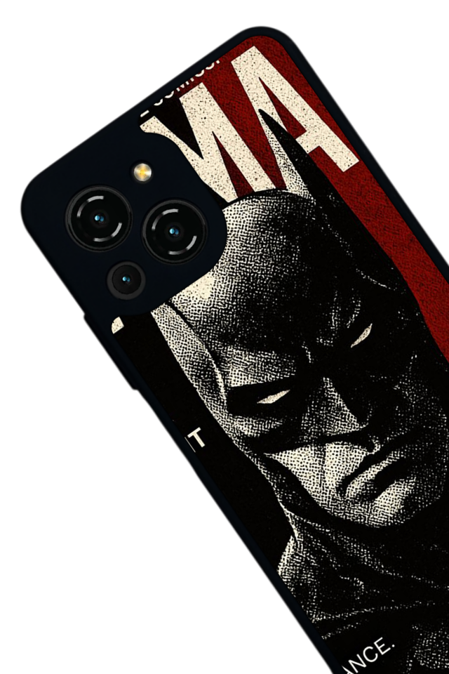 Reeder S23 Pro Max Uyumlu Batman Tasarımlı Glossy Premium Kılıf