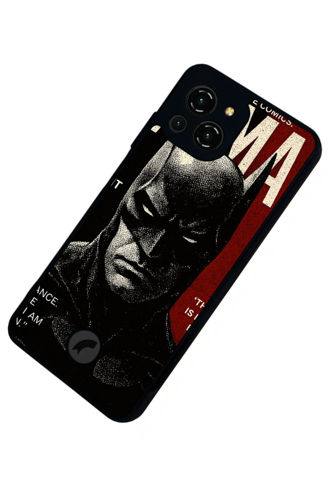 Reeder S23 Pro Max Uyumlu Batman Tasarımlı Glossy Premium Kılıf