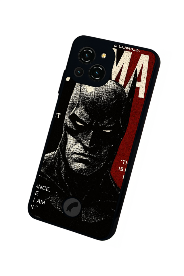 Reeder S23 Pro Max Uyumlu Batman Tasarımlı Glossy Premium Kılıf