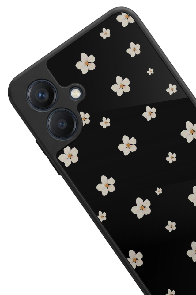 Samsung Galaxy A07 Uyumlu Cicek Tasarımlı Glossy Premium Kılıf