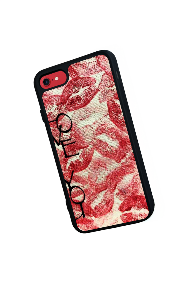 iPhone SE Uyumlu Dudak Tasarımlı Glossy Premium Kılıf