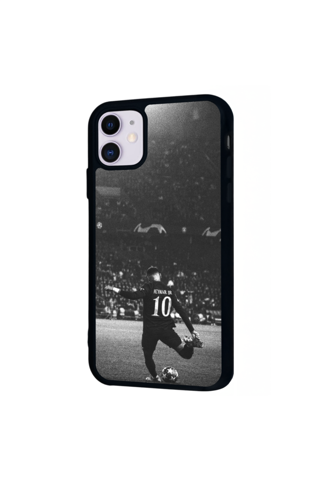 iPhone 11 Uyumlu Neymar Tasarımlı Glossy Premium Kılıf