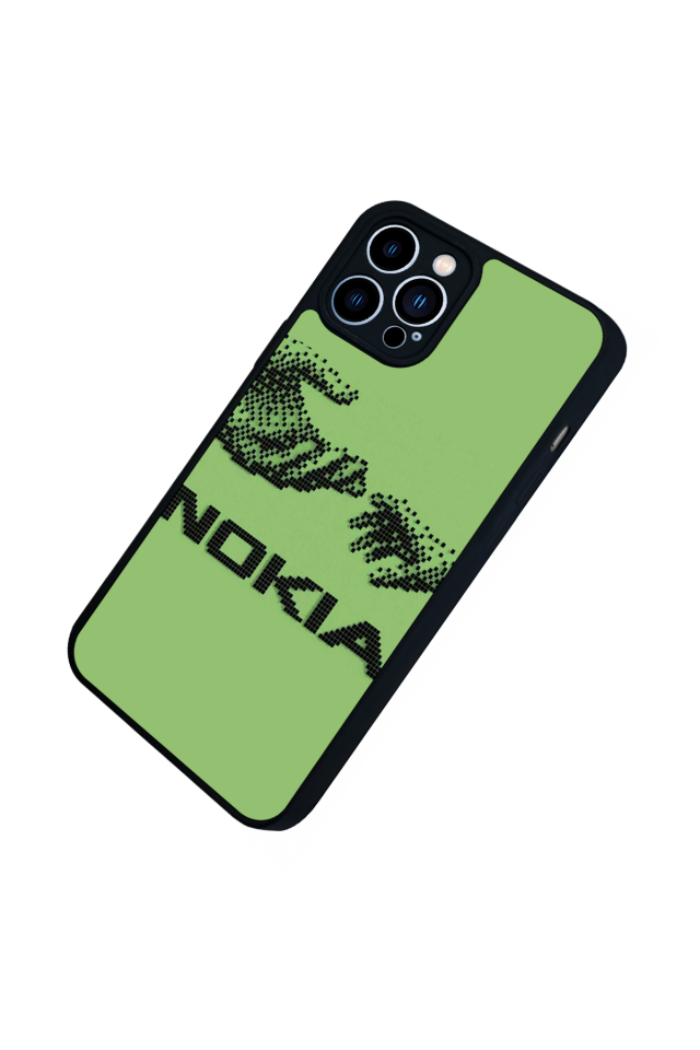 iPhone 12 Pro Max Uyumlu Nokia Tasarımlı Glossy Premium Kılıf
