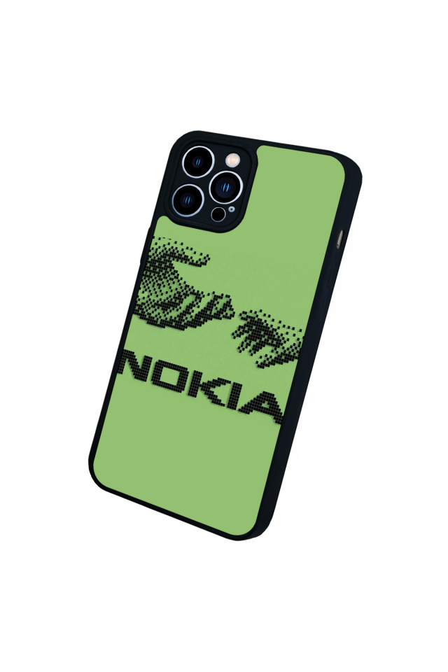 iPhone 12 Pro Max Uyumlu Nokia Tasarımlı Glossy Premium Kılıf