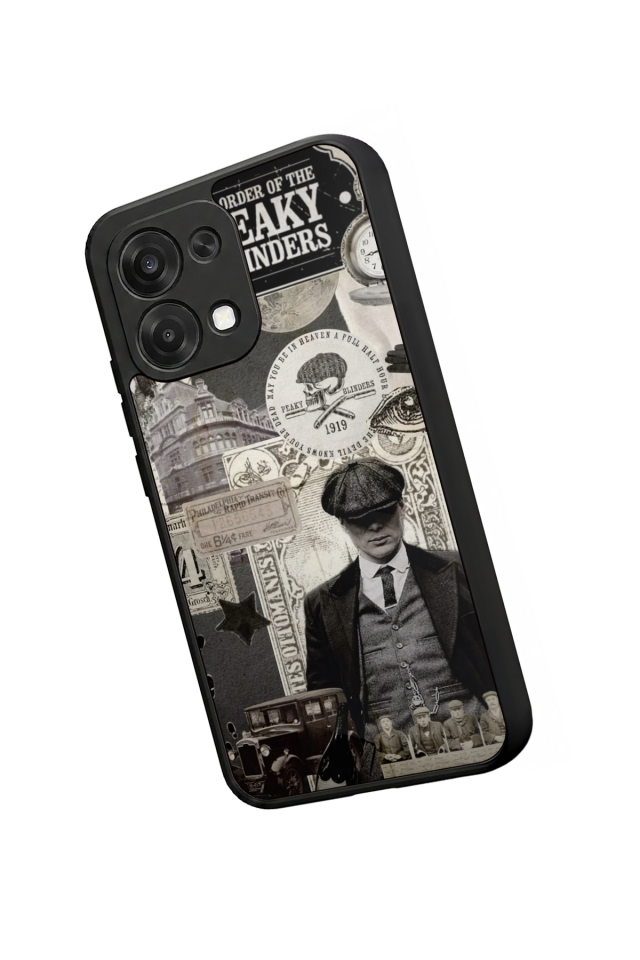 Oppo A6 Pro Uyumlu Peaky Blinders Tasarımlı Glossy Premium Kılıf