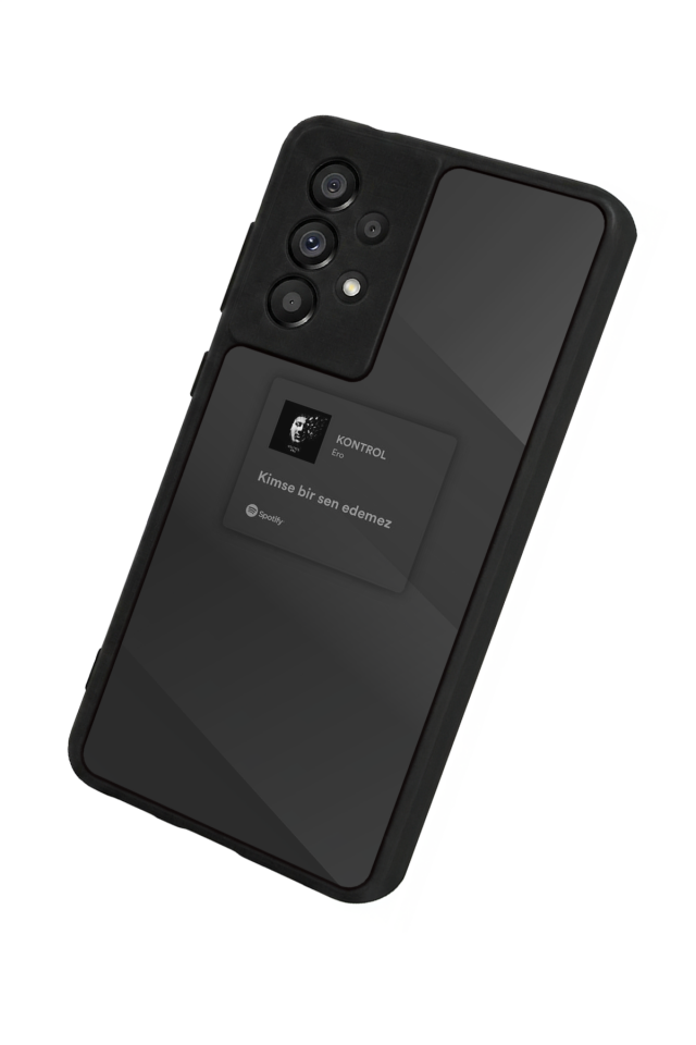 Samsung Galaxy A73 Uyumlu Sarki Sozleri Tasarımlı Glossy Premium Kılıf