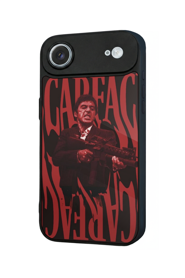 iPhone 17 Air Uyumlu Scarface Tasarımlı Glossy Premium Kılıf